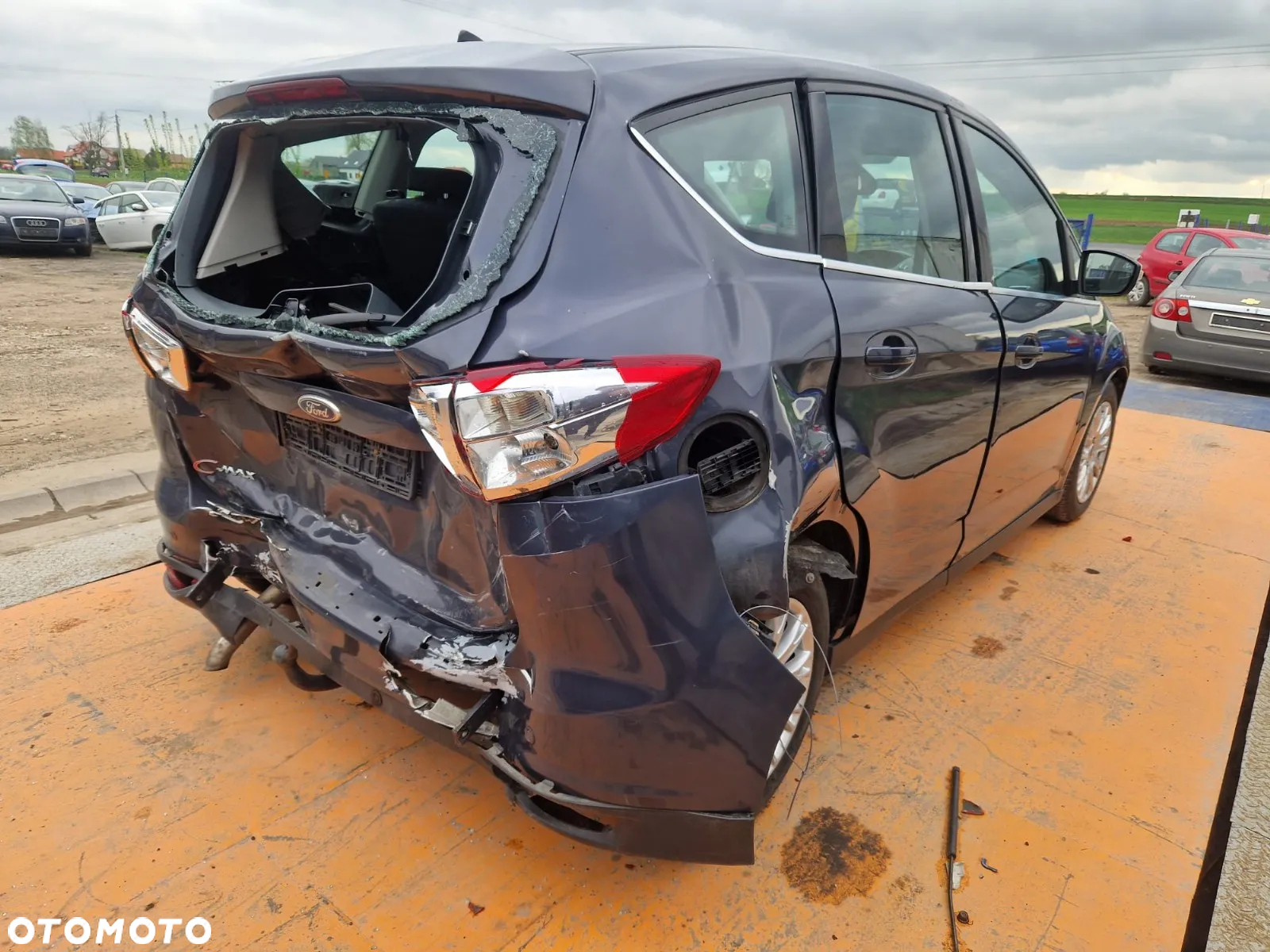 Ford C-MAX II 2010-2019 Silnik 1.6 TDCi T1DA 115KM/85kW EA na części drzwi zderzak maska przód - 2