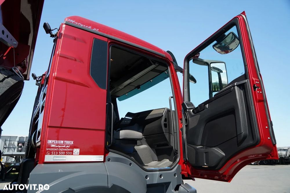 MAN TGS 41.480 / 8X6 / BASCULATOR / AUTOMAT / NOU-NOUȚ / ECHIPAMENTE FOARTE BOGATE / - 36