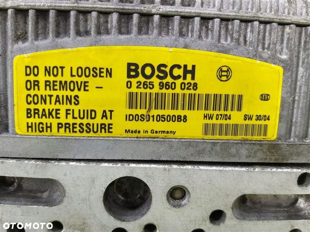 Pompa ABS Mercedes E-klasa W211 3.2CDI 2002-2009R BOSCH A0044314212 - 8