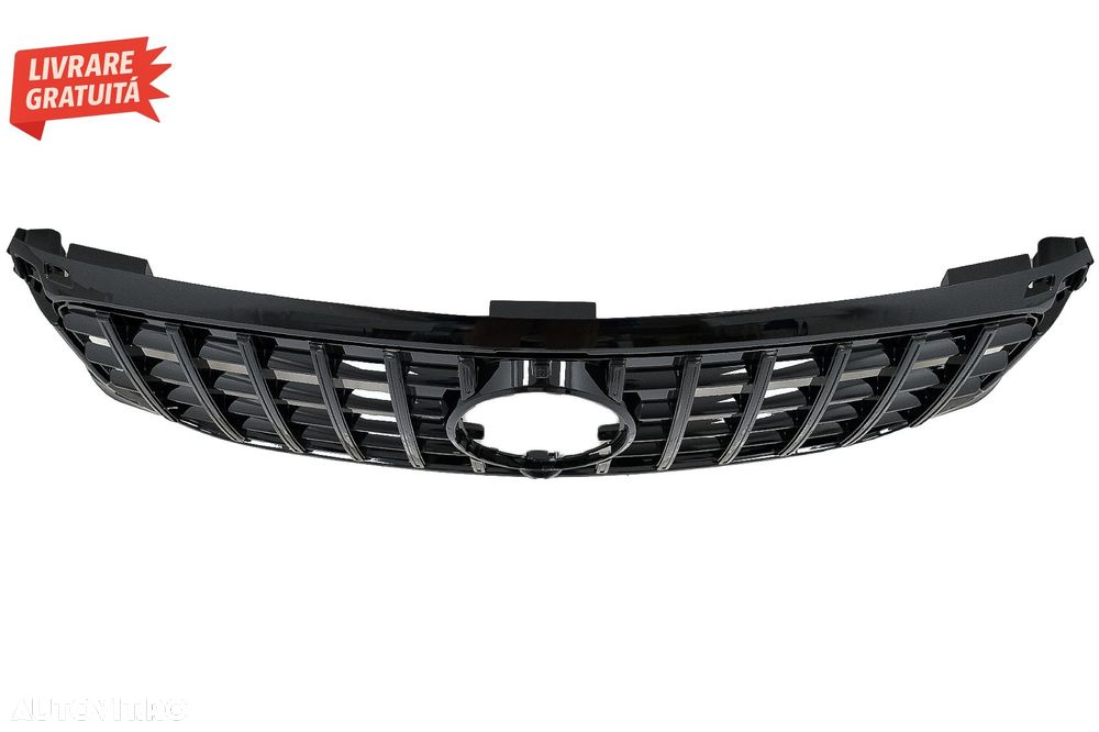 Grila Centrala Mercedes GLB-Class X247 (2019-2023) GT-R Panamericana Design Negru - livrare gratuita - 6