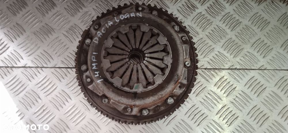 Sprzęgło Dacia Logan Sandero 1.4 MPi Koło Zamachowe 7700598735 - 9