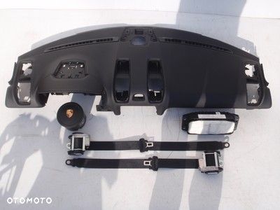 PORSCHE CAYMAN BOXSTER 987 CAYENNE 7P 7L MACAN 95B DESKA KONSOLA KOKPIT PULPIT PÓŁKA PARAPET AIRBAG - 6