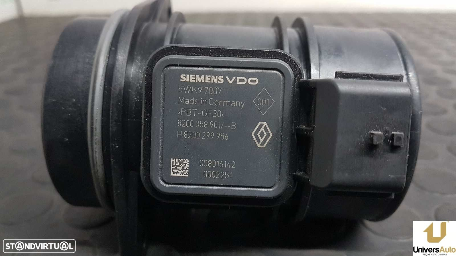 MEDIDOR DE MASSA DE AR RENAULT CLIO III CONFORT DYNAMIQUE - 2