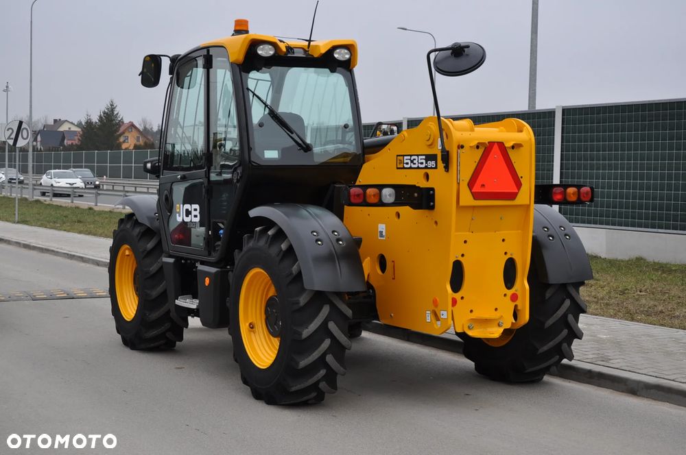 JCB 535-95 ŁADOWARKA TELESKOPOWA STAGE V 109 KM Mało MTG 572 Udźwig 3500 kg WYSOKOŚĆ ZAŁADUNKU 9,5 m Jak Nowa Klimatyzacja Widły do palet Szybkozłącze hydrauliczne - 31