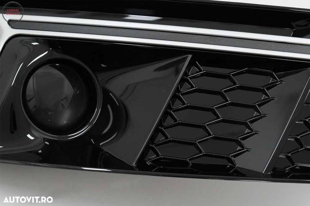 Grile Laterale Audi A4 B9 Sedan Avant (2016-2018) RS4 Design Silver Edition- livrare gratuita - 6
