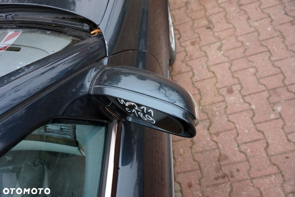 LUSTERKO ELEKTRYCZNE PRAWE E-KLASA W211 189 A2038105276 A2038100664 A2038100221 ZIELONY MERCEDES 2002-2006 - 4
