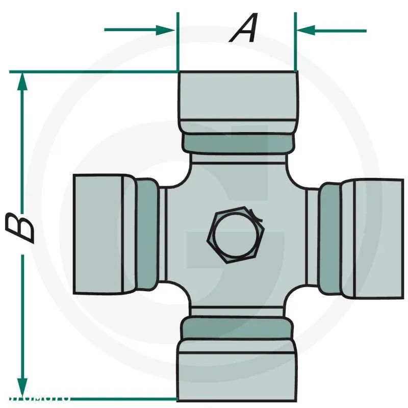 Krzyżak wałka napędowego 22.00.00 Walterscheid - 3