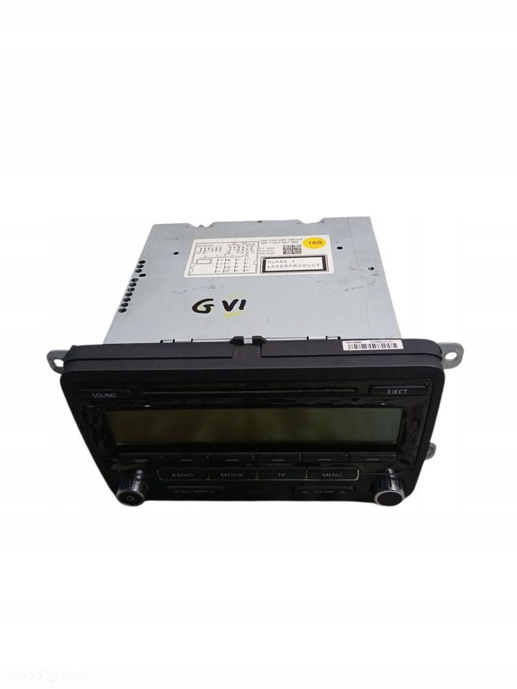 radio cd vw golf vi 1k0035186aa 7647201360 - 1
