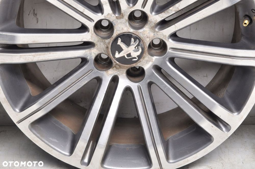 PEUGEOT RCZ FELGI ALUMINIOWE R18 8J 5X108 ET27 9673495377 - 8