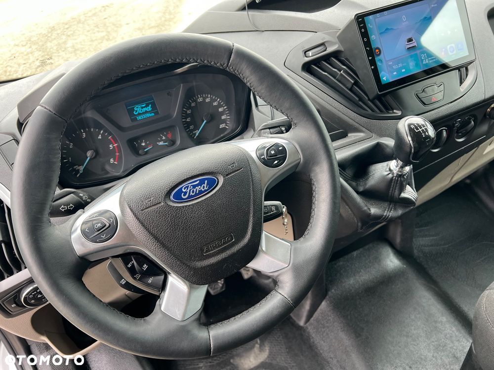 Ford CUSTOM  brygadowka doka 6 osobowy klima stan bdb - 9