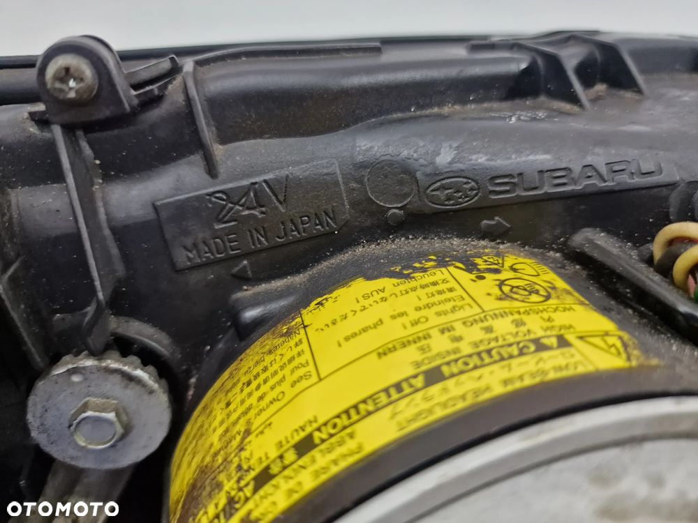 SUBARU OUTBACK III 3 / LEGACY IV 4 06-09 LEWA LAMPA PRZEDNIA PRZÓD KOMPLETNA XENON , NR KOITO 100-20959 , NR AUKCJI LA404 - 23