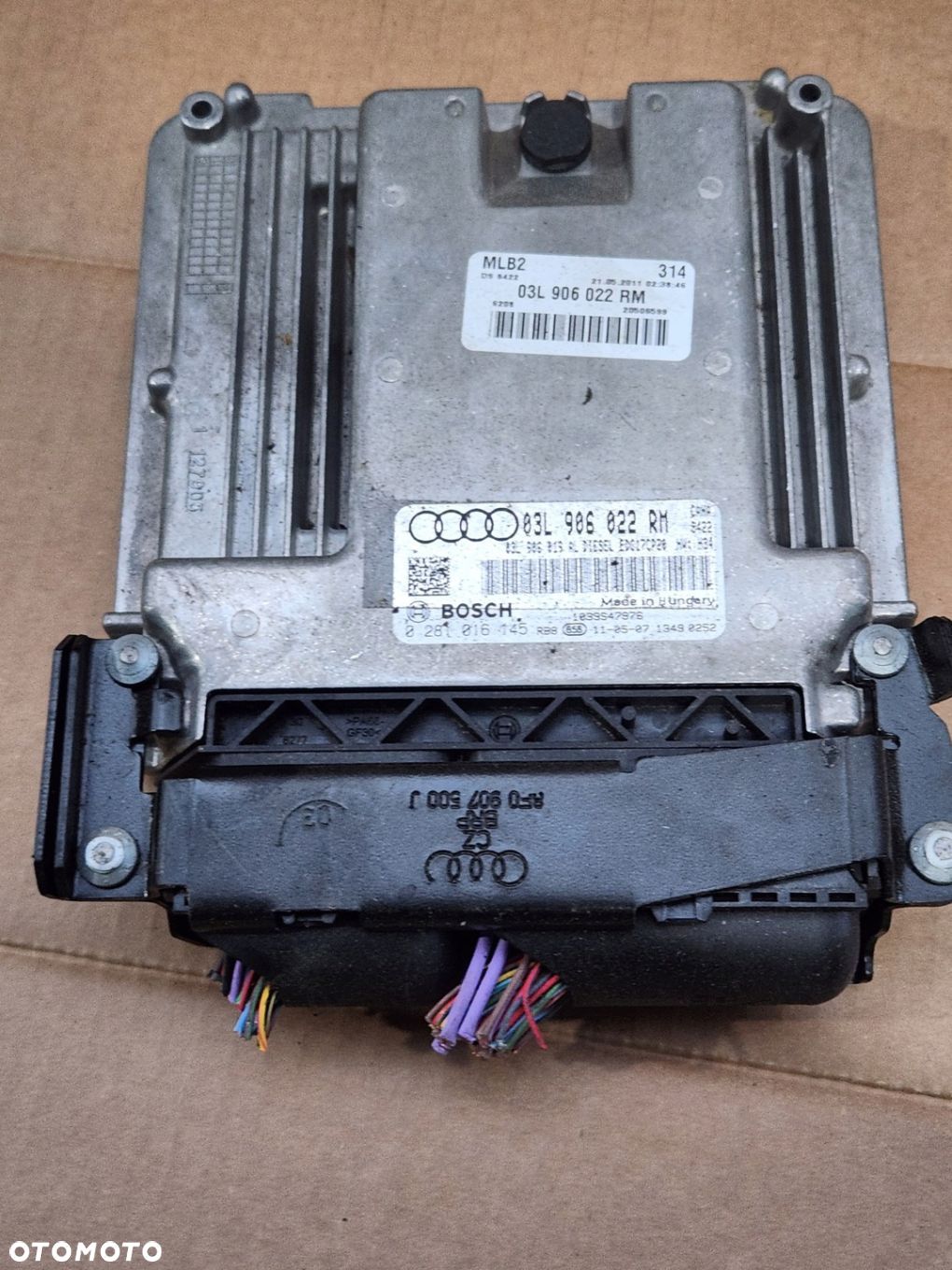 STEROWNIK SILNIKA 03L906022RM AUDI A4 B8 2.0 TDI - 1