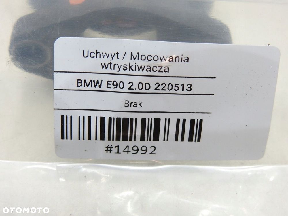 UCHWYT MOCOWANIE WTRYSKIWACZA BMW 3 E90 2.0 D - 6