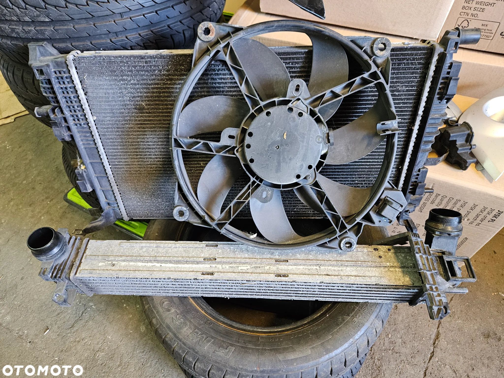 CHŁODNICA WODY INTERCOOLER GRAND SCENIC III 1.6 - 1