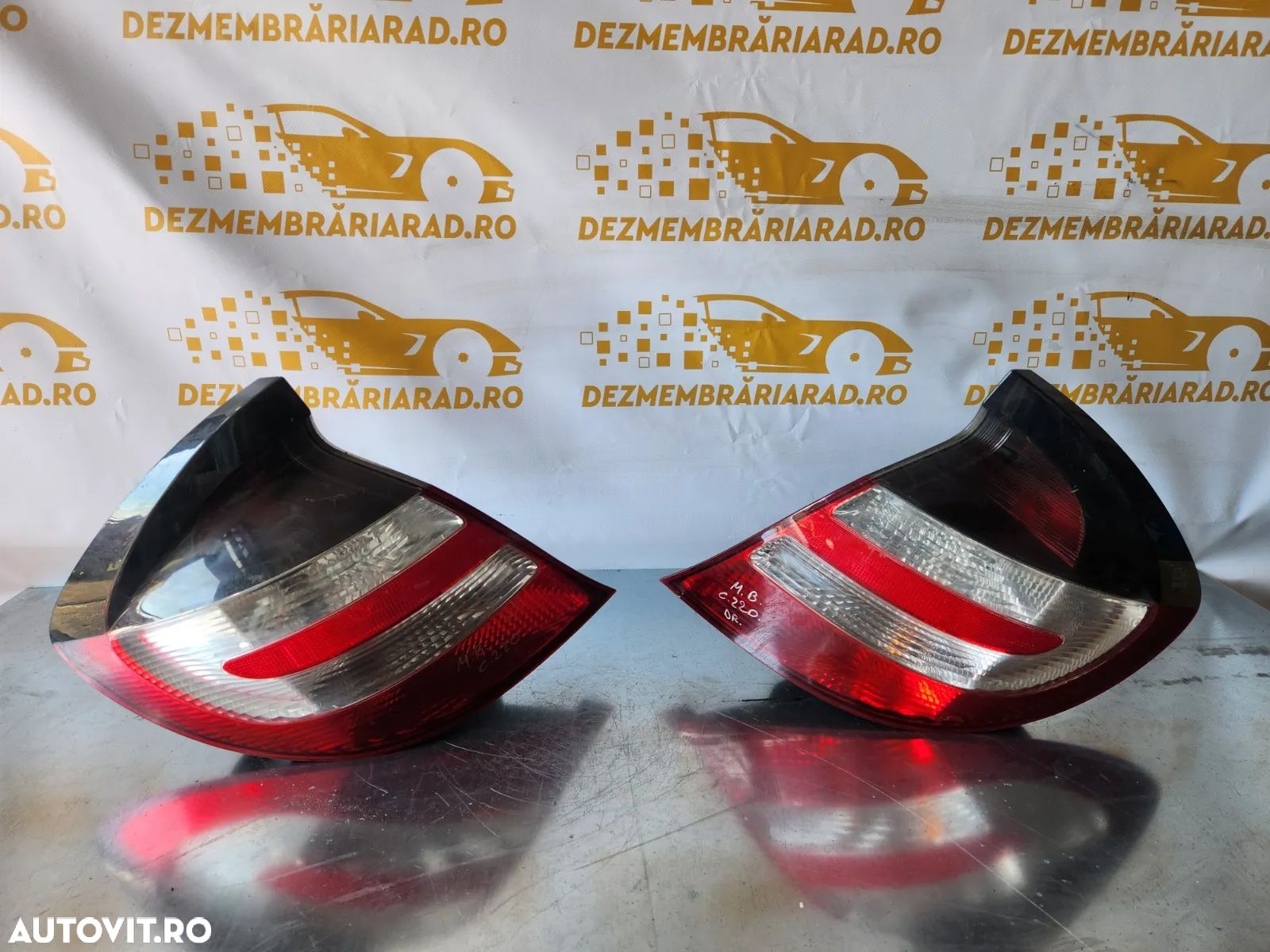 Stopuri Lampa Stop Tripla Stanga Dreapta Mercedes C Class W203 Coupe - Dezmembrari Arad - 1