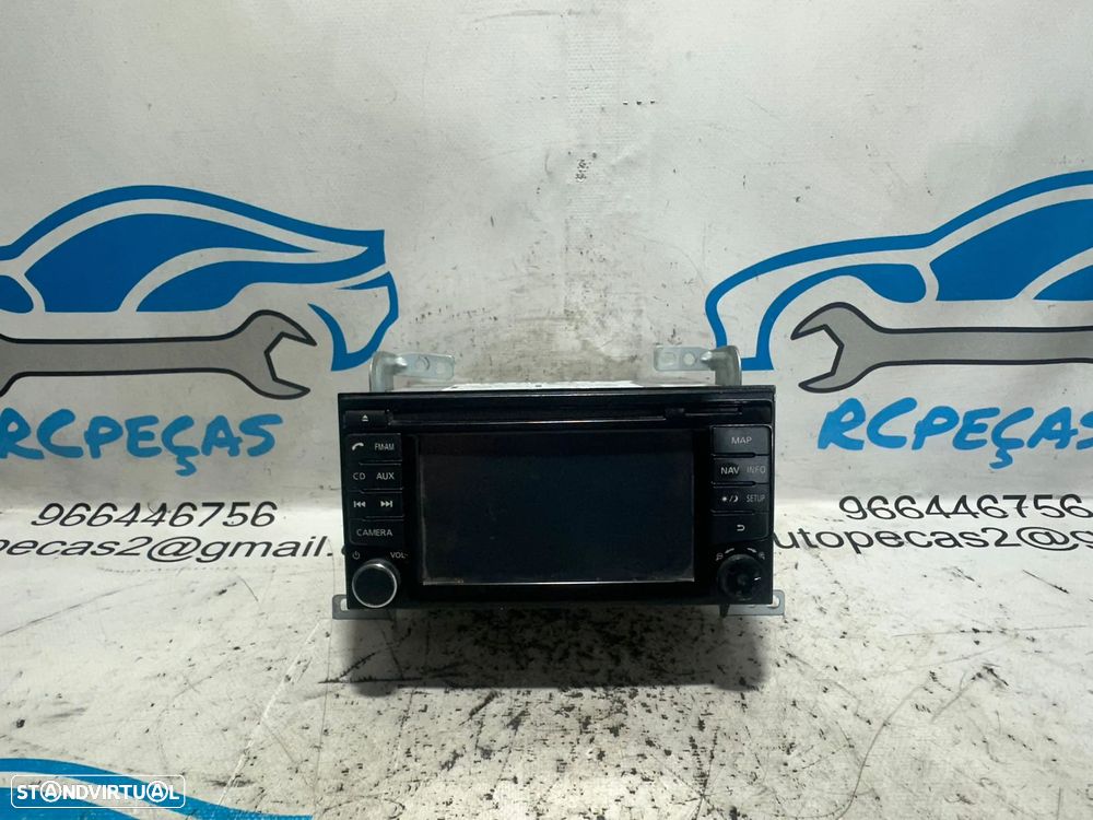 .Display Ecrã Comando Radio Original Bosch Nissan Juke F15 25915bx80b 2010 a 2014 - 1