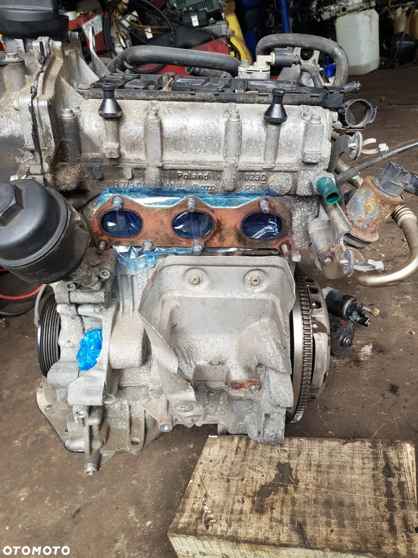 Silnik 1.2 12V AZQ Polo Ibiza Fox Fabia - Nowy rozrząd - Gwarancja - 3