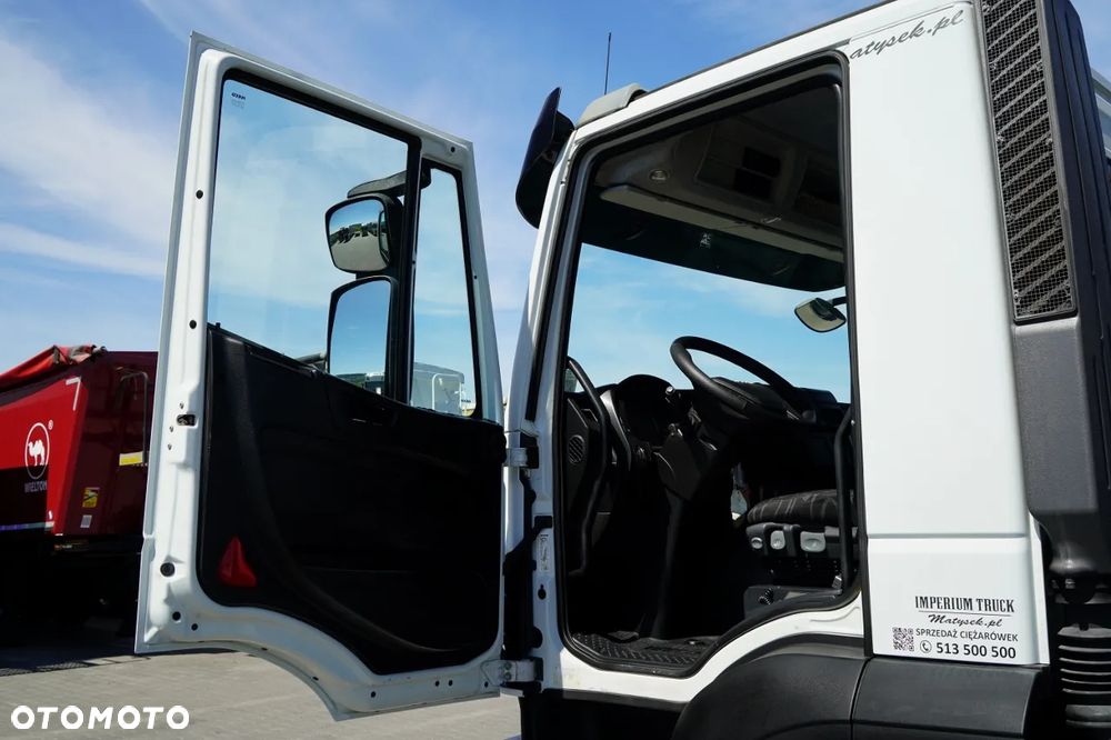 Iveco STRALIS 360 / 6X2 /  LAWETA / PLATFORMA 9,3 M / NAJAZDY HYDRAULICZNE / WYCIĄGARKA / OŚ PODONOSZONA  / EURO 6 - 23