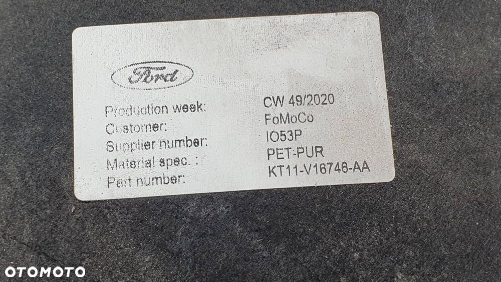 WYGŁUSZENIE PODBITKA MASKI FORD TRANSIT CONNECT MK2 KT11-V16746-AA - 6