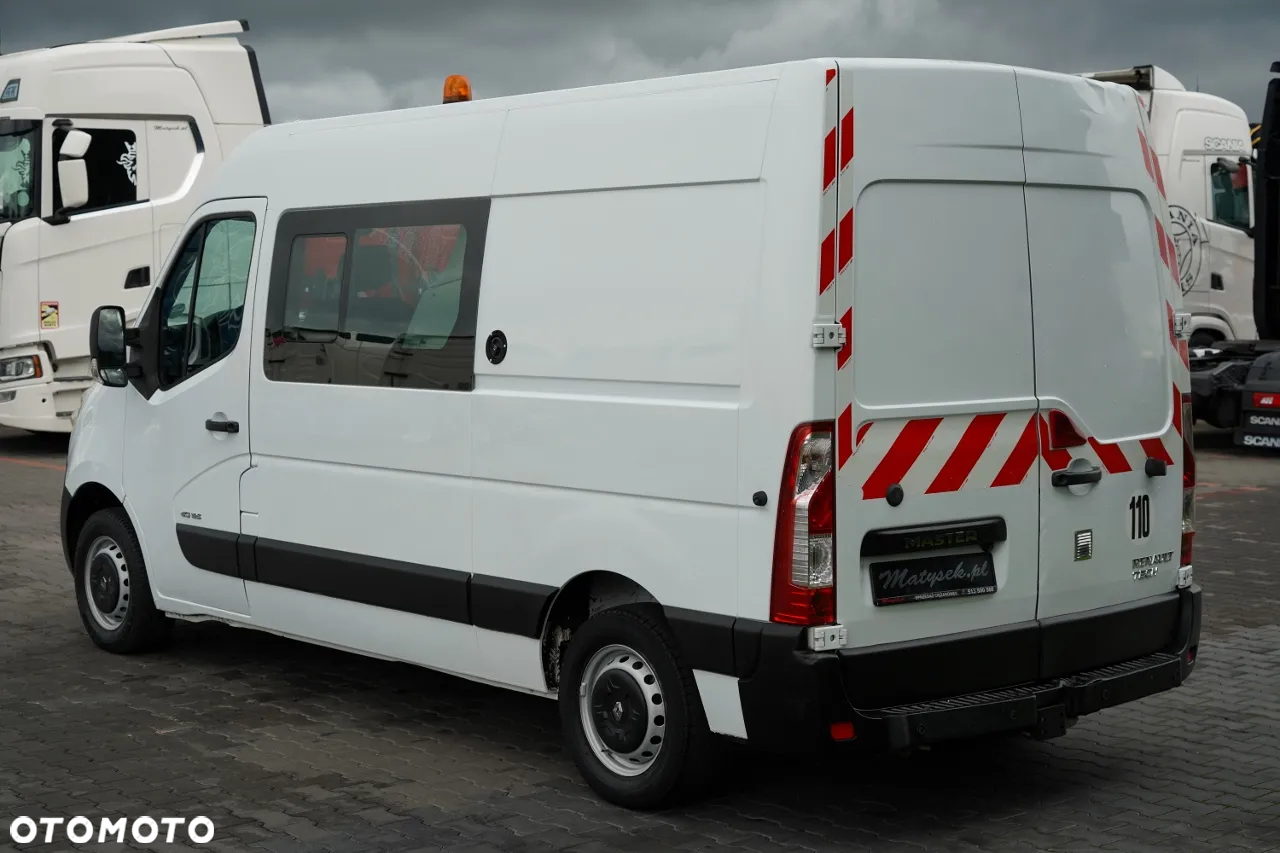 Renault MASTER / MANUAL / ZABUDOWA / DMC 3500KG / 6 MIEJSC / SPROWADZONY / PO KONTRAKCIE SERWISOWYM - 8