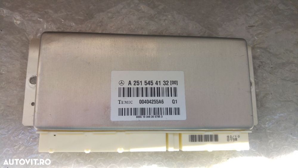 modul suspensie control mercedes m-class ml 350 4matic w164 2011 a2515454132 - 1