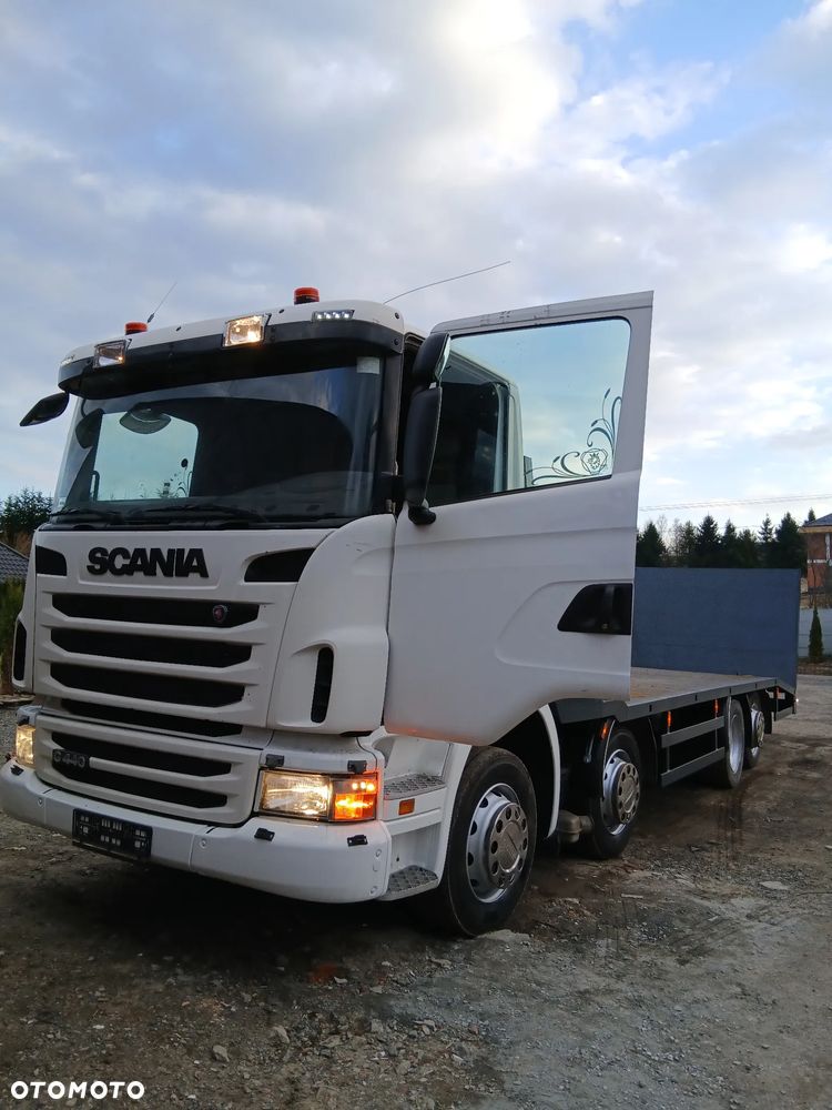 Scania R124 420 Laweta 8x2 - 10