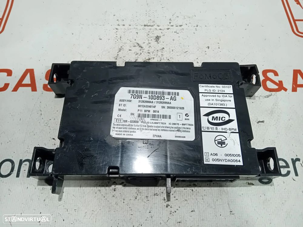 Módulo Bluetooth Jaguar XF MK1 7G9N10D893AG Original