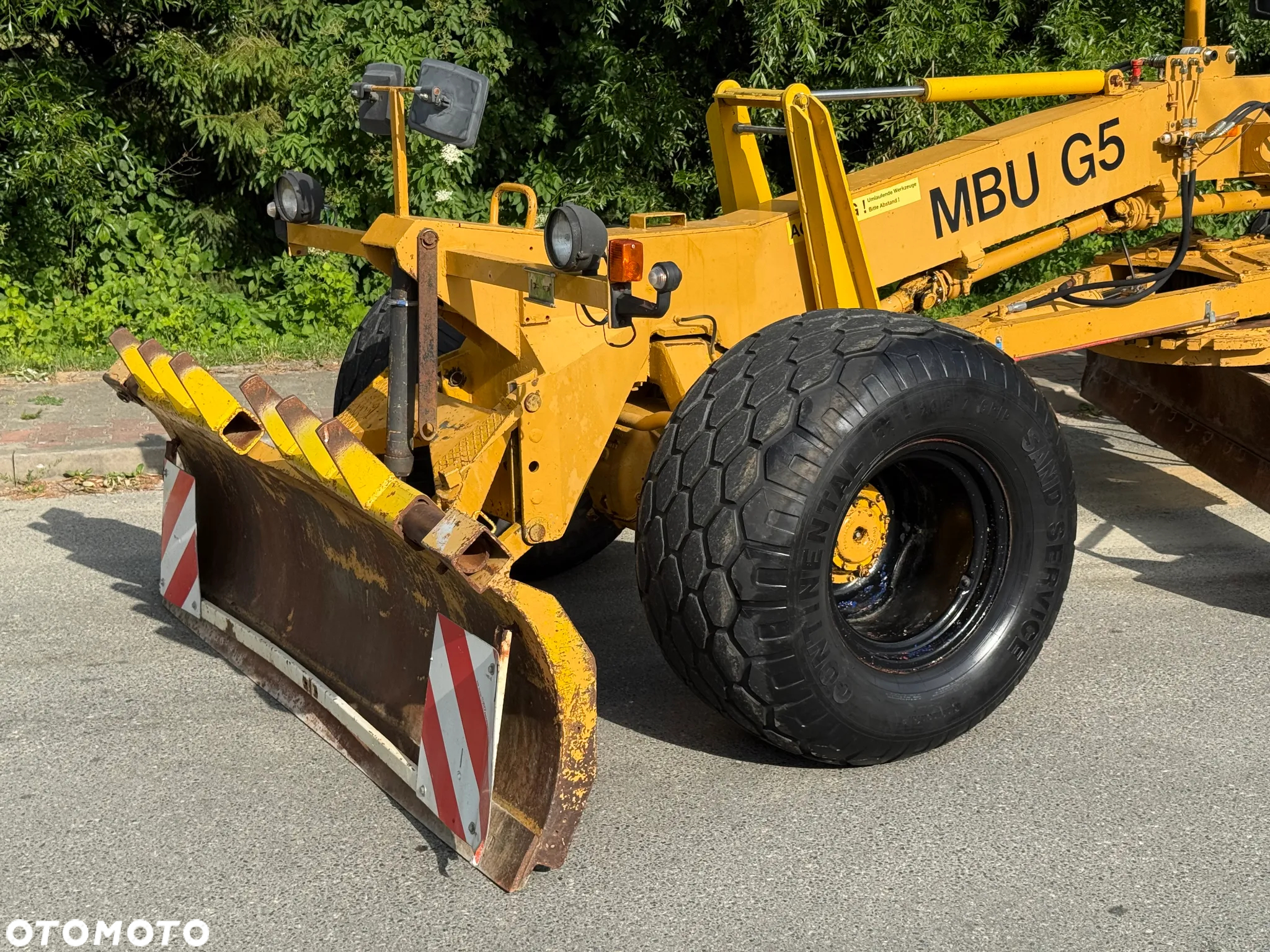 O&K * Równiarka * MBU G50 * Sprowadzona * 2 Osie * 4x4 * Maszyna Drogowa - 12