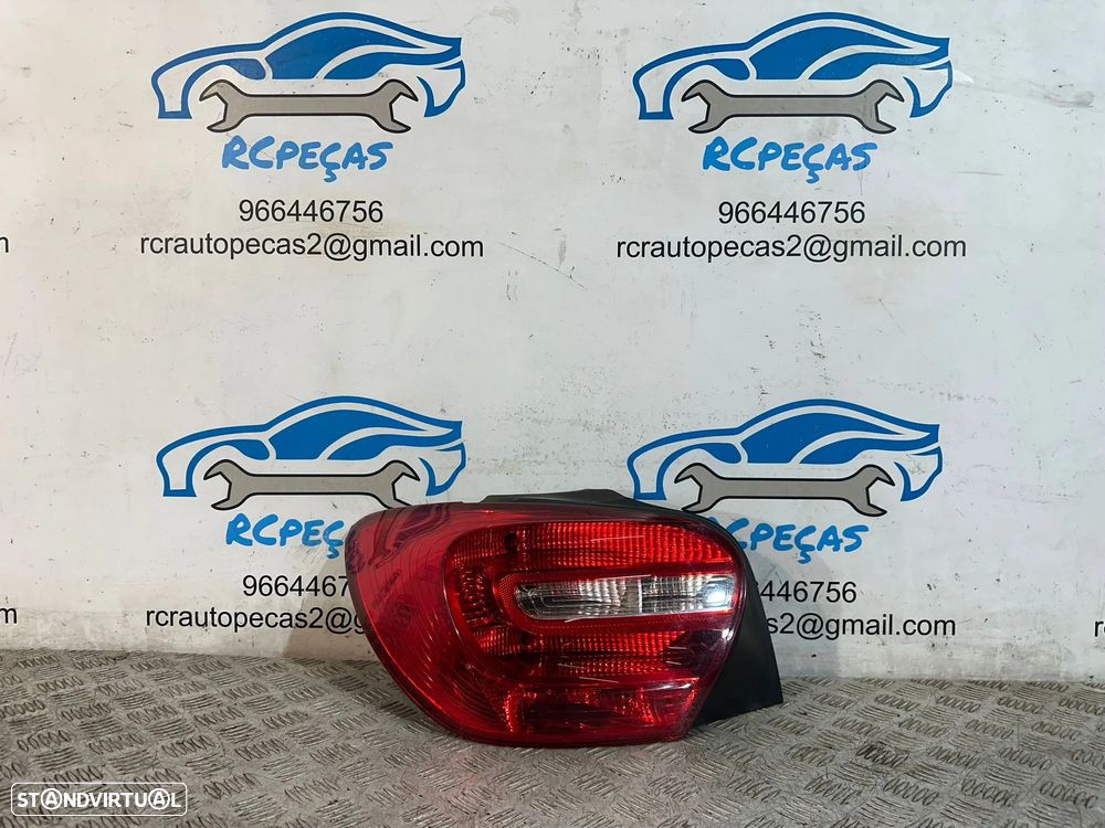 .Conjunto Farolins Tras Traseiros Esquerdo Direito Originais Mercedes Benz Classe A W176 2012 - 2018 - 5