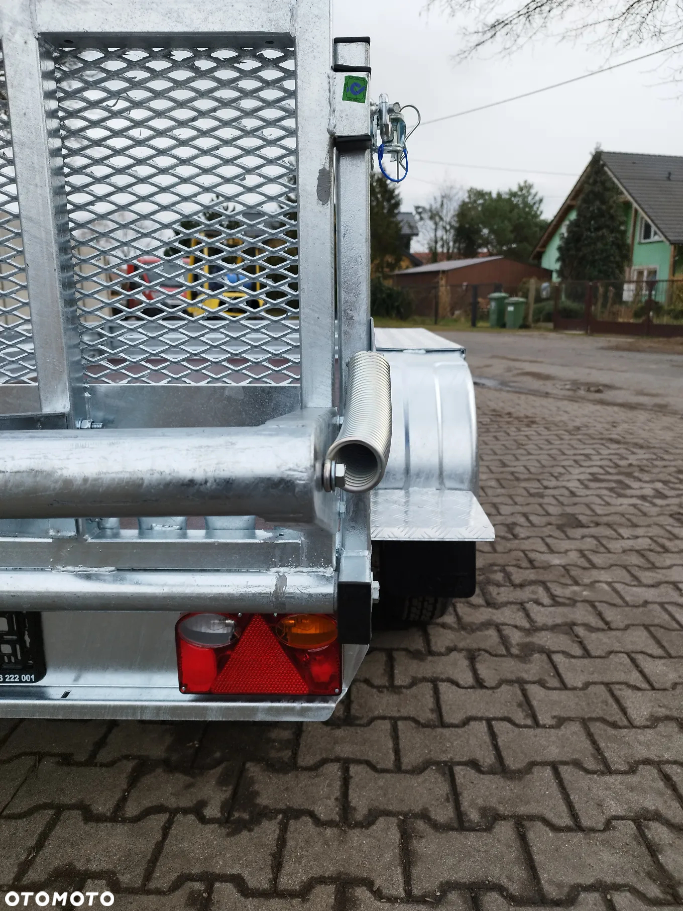 Wiola Przyczepa Wiola B2630 Trap 292x142 cm 2 osie DMC 2700 kg minikoparka walec - 11