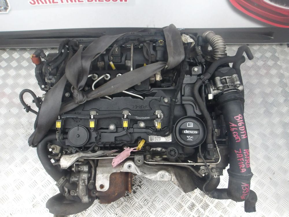 SILNIK KOMPLETNY OPEL ASTRA K 1.6 CDTI B16DTH 139 TYS - 2