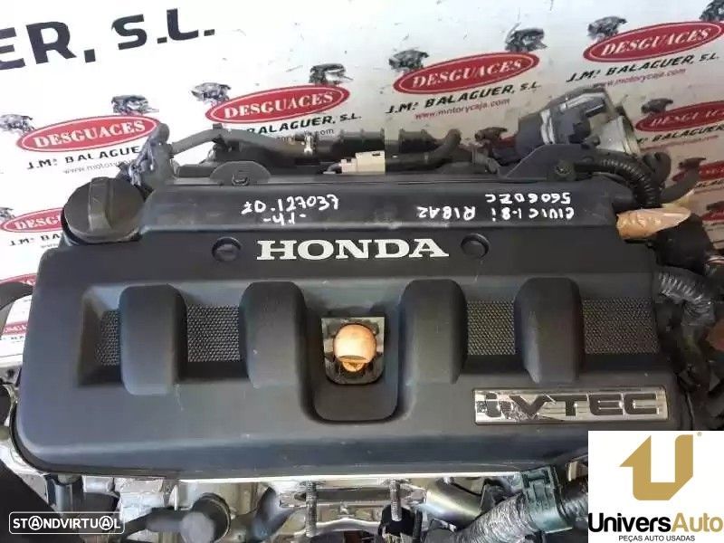 MOTOR COMPLETO HONDA CIVIC VIII HATCHBACK 2006 -R18A2 - 1