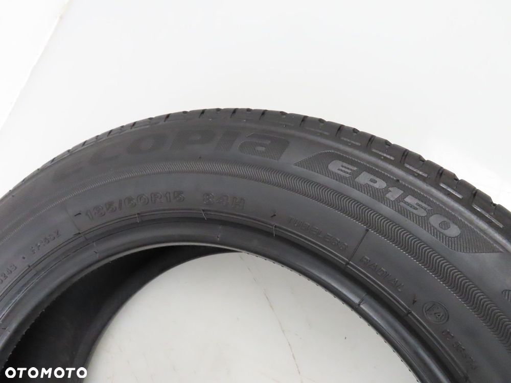 2x 185/60R15 OPONY LETNIE UŻYWANE Bridgestone Ecopia EP150 84H - 4
