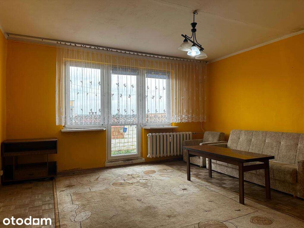 Mieszkanie 63,32 m2, 3 pokoje ,loggia, do remontu