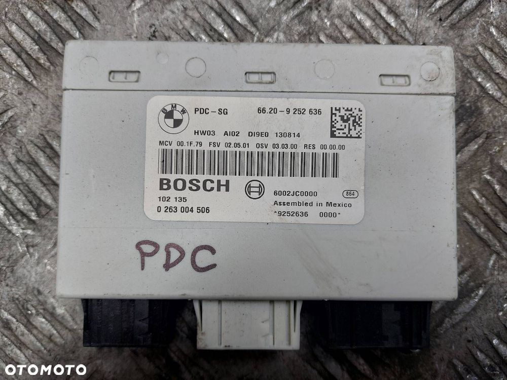 MODUŁ PARKOWANIA PDC BMW X1 E84 9252636 - 1