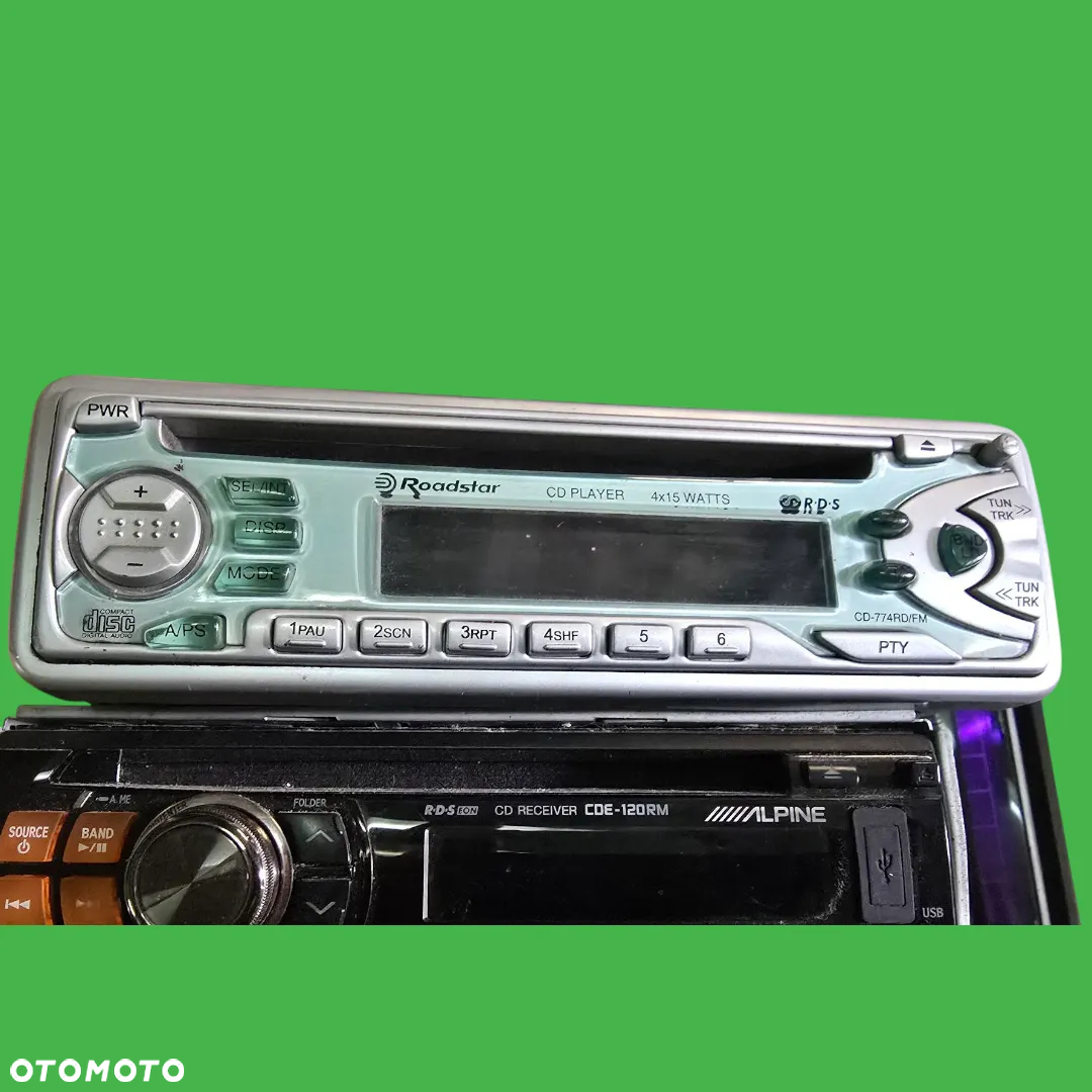 Radio cd mp3 usb Alpine cde-120rm sony cdx-gt20 Roadstar kenwood - 3
