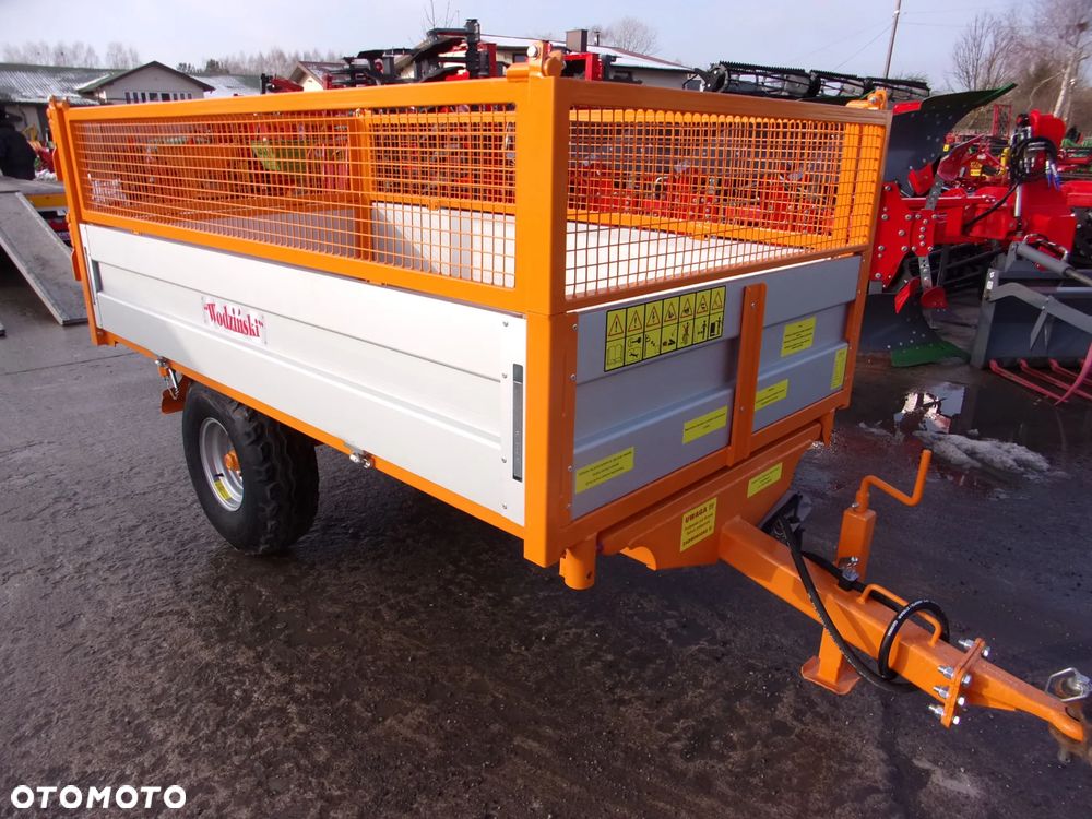 Pronar Przyczepy jednoosiowe Pronar T-655 2,5 tony, Przyczepa T-117 Cynkomet 3,5 tony, Wodziński WTP1W0-1 tona, WTP1W1-3,5 tony;  Przyczepa PR3T Euro-Masz 3 tony - 35