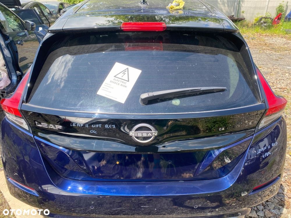 KLAPA BAGAŻNIKA NISSAN LEAF ZE1 II 2 LIFT KOLOR RCJ UNIVERSAL BLUE - 1