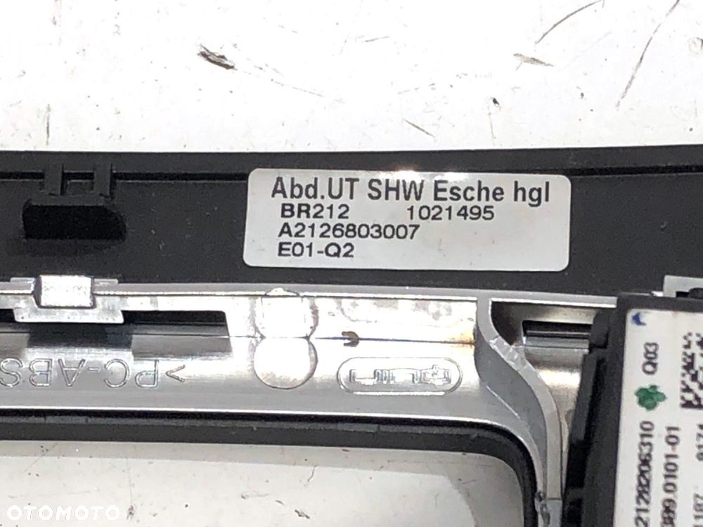 LISTWY DEKOR  MERCEDES-BENZ KLASA E (W212) 2009 - 2016 E 350 CGI (212.057) 215 kW [292 KM] benzyna - 8