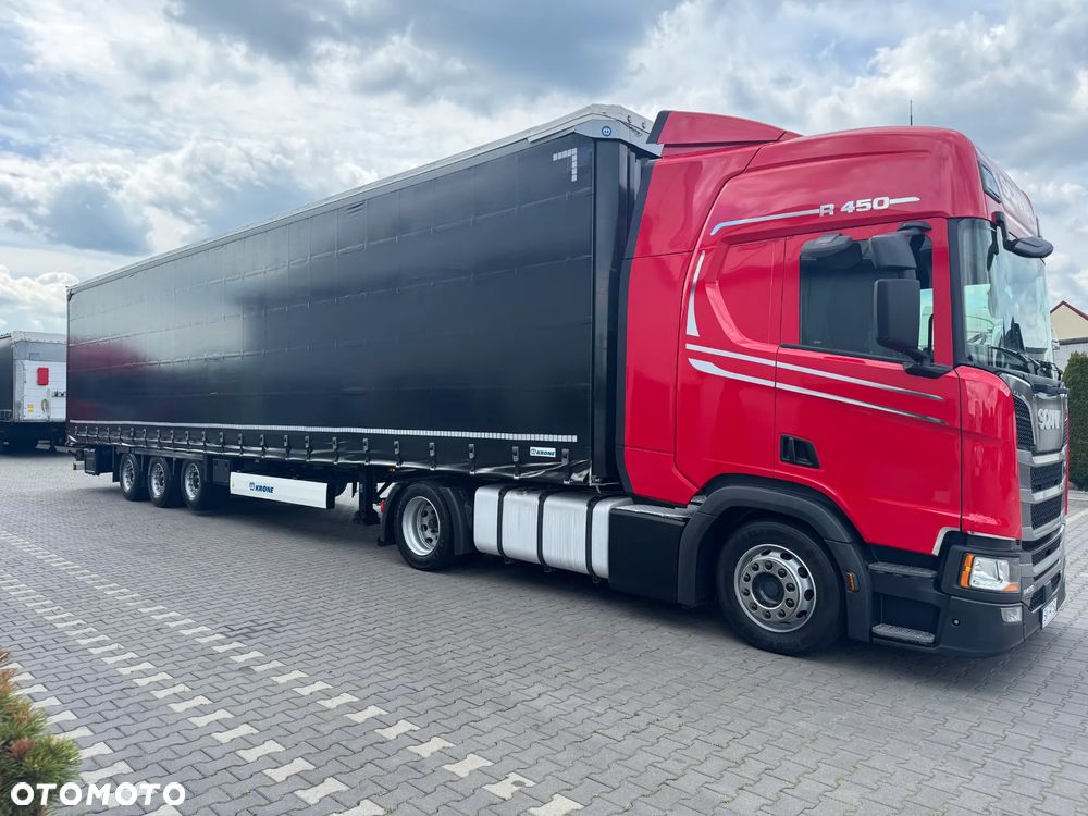 Scania ZESTAW MEGA SCANIA R450 2020 R + KRONE 2022 R - ZESTAW SUPER STAN - 6