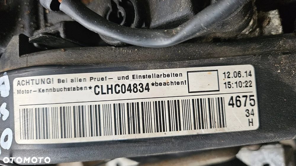 SILNIK CLHC CLHC04834  1.6 TDI AUDI A3 8V VW GOLF VII SKODA OCTAVIA III - 2