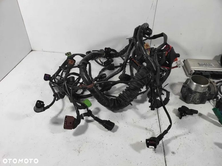 komplet wiązka silnika + ecu swap me 7.5 1,8 t awt bfb avj audi vw - 2
