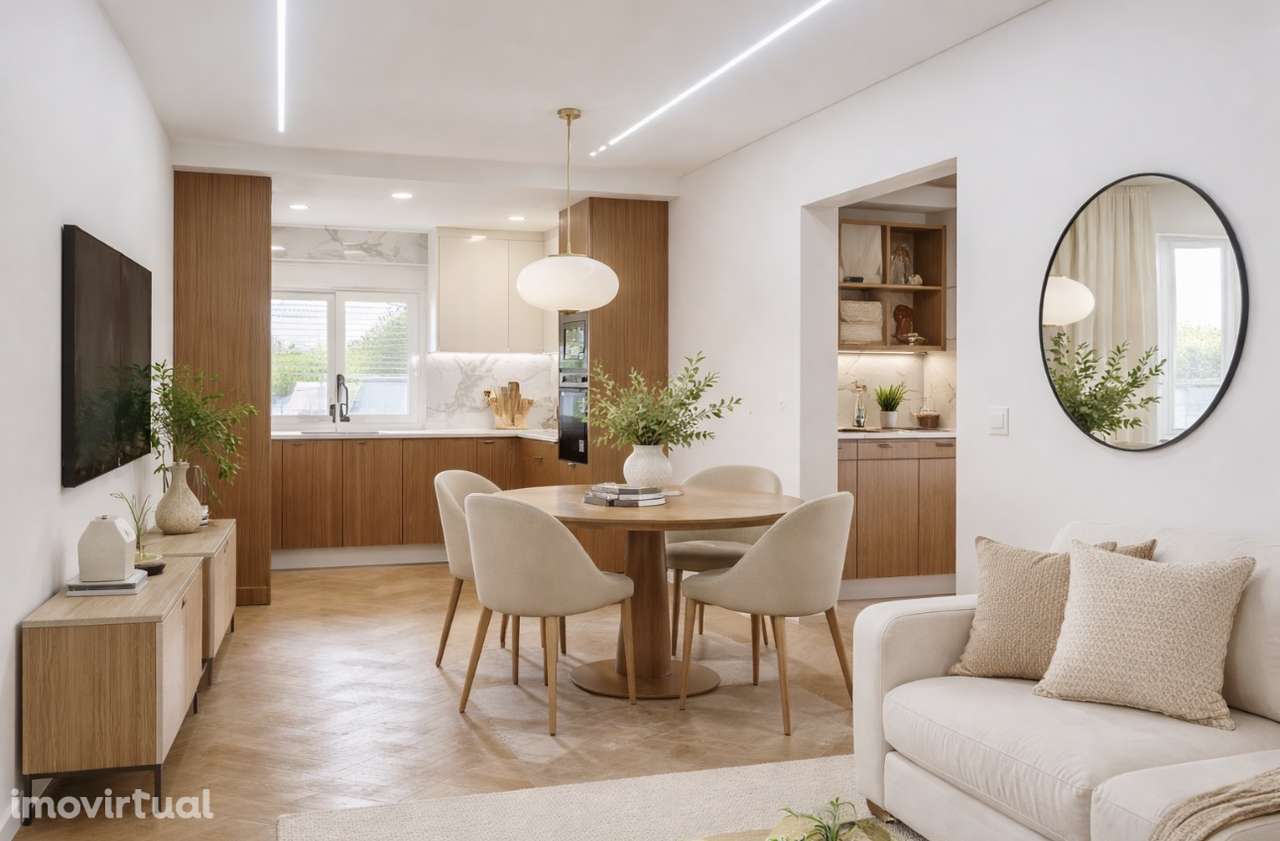 Magnífico T3  Remodelado Junto de Vila Chã: O Seu Refúgio Tranquilo co - Grande imagem: 2/34