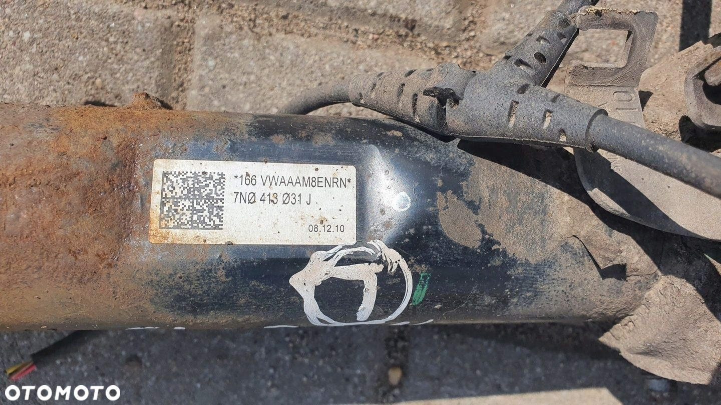 VW Sharan 7N II Zwrotnica Piasta Amortyzator LEWY - 3