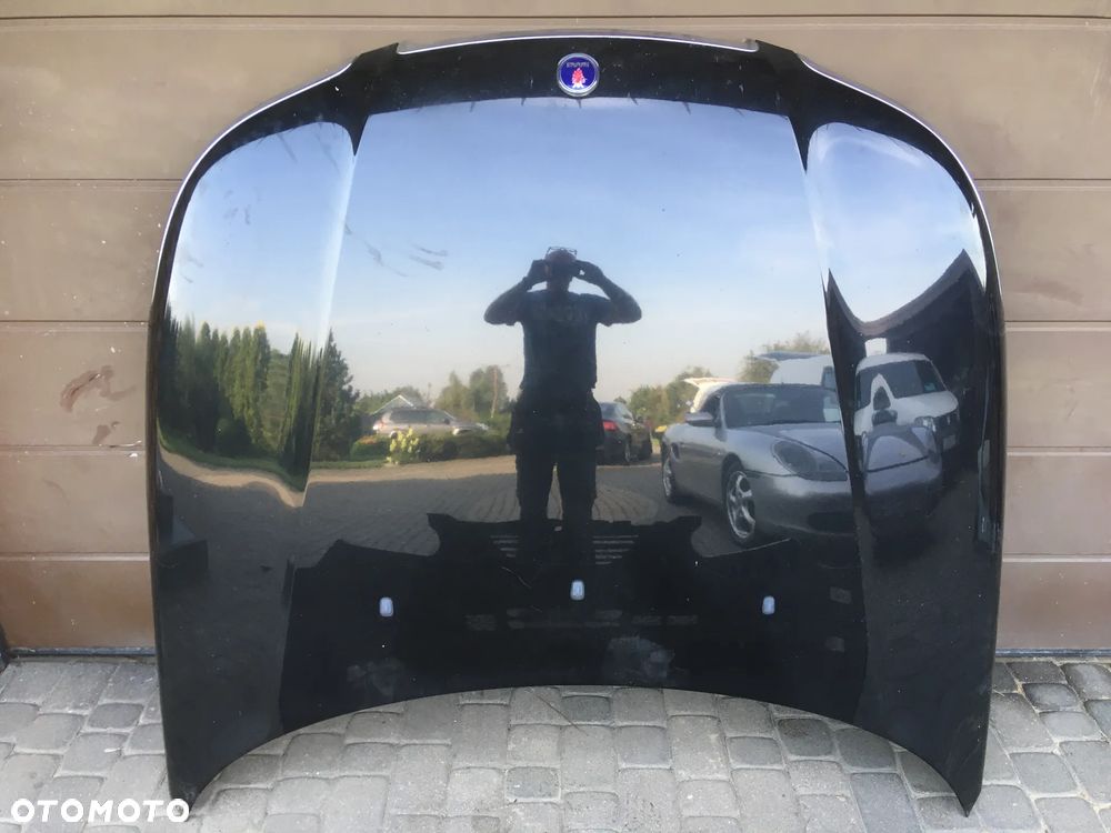 SAAB 9-5 95 05- LIFT PRZÓD KOMPLETNY ZDERZAK MASKA BŁOTNIK lewy prawy przód przedni CZARNY 298 XENON - 5