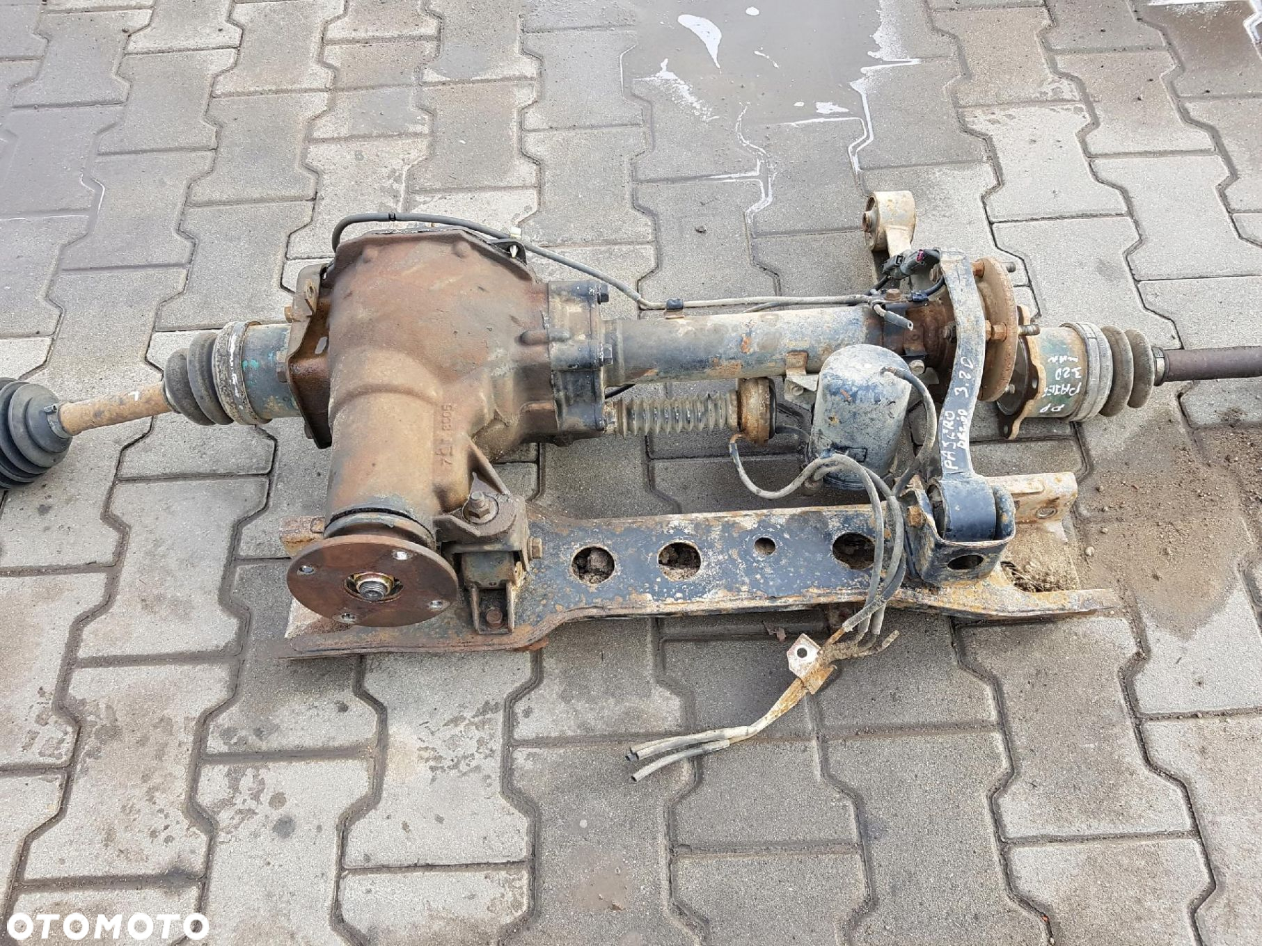 MITSUBISHI PAJERO III LIFT 03-06r 3.2 DID DYFER MOST PRZÓD XXW 4.100 - 3