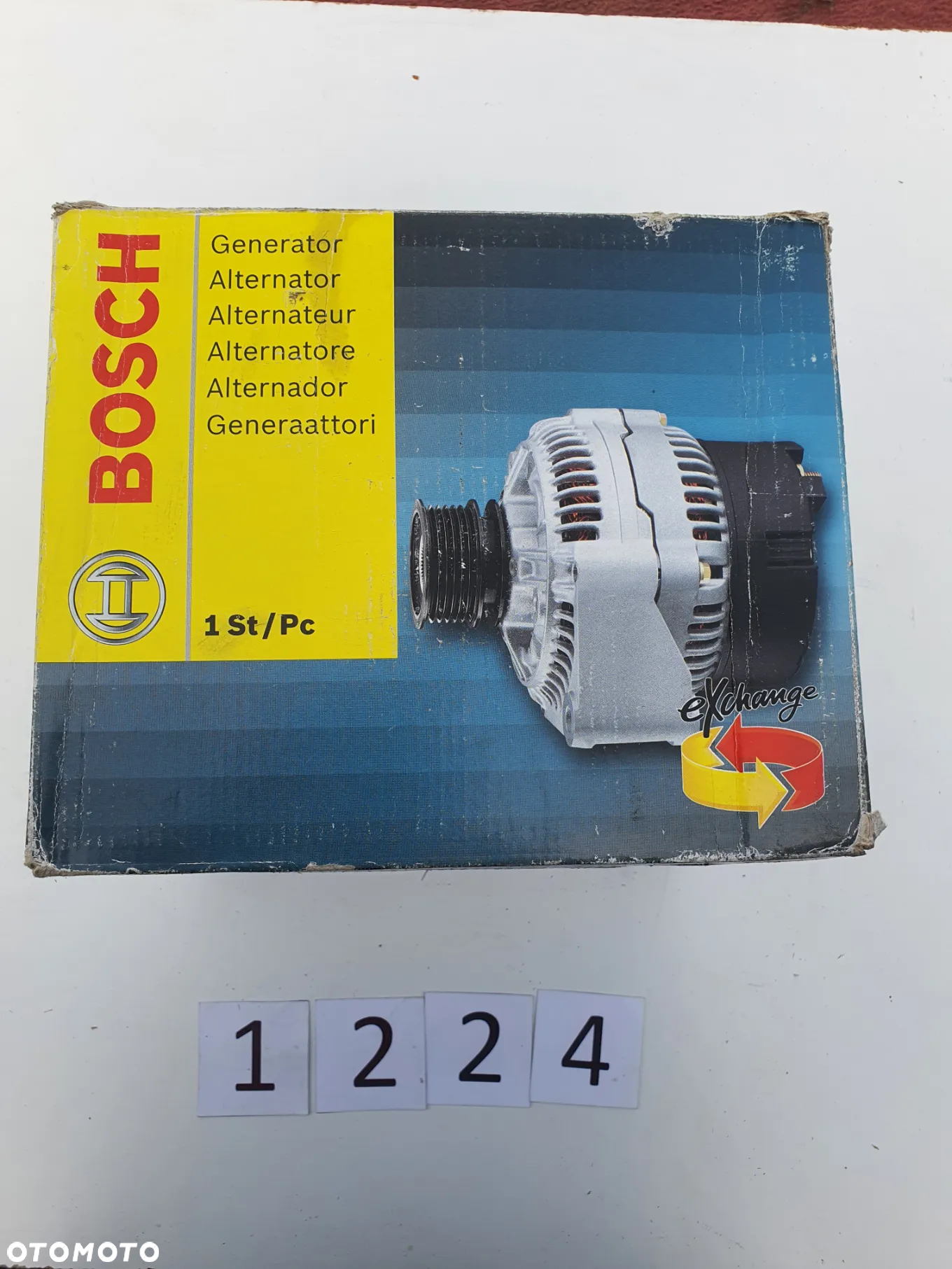 Alternator 28 V, 80 A, Hella 8EL012584141, MAN, DAF, Mercedes, Renault - 8