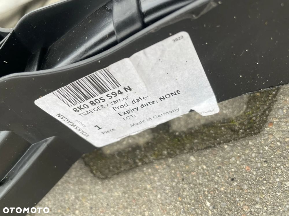 Audi A4 A5 8K B8 lift pas przedni, belka zderzaka - 2
