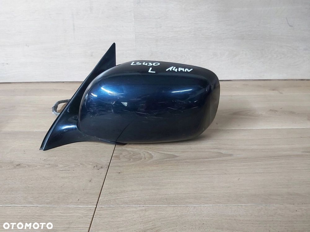 LEXUS LS III 430 lusterko lewe 14 pin obudowa - 1