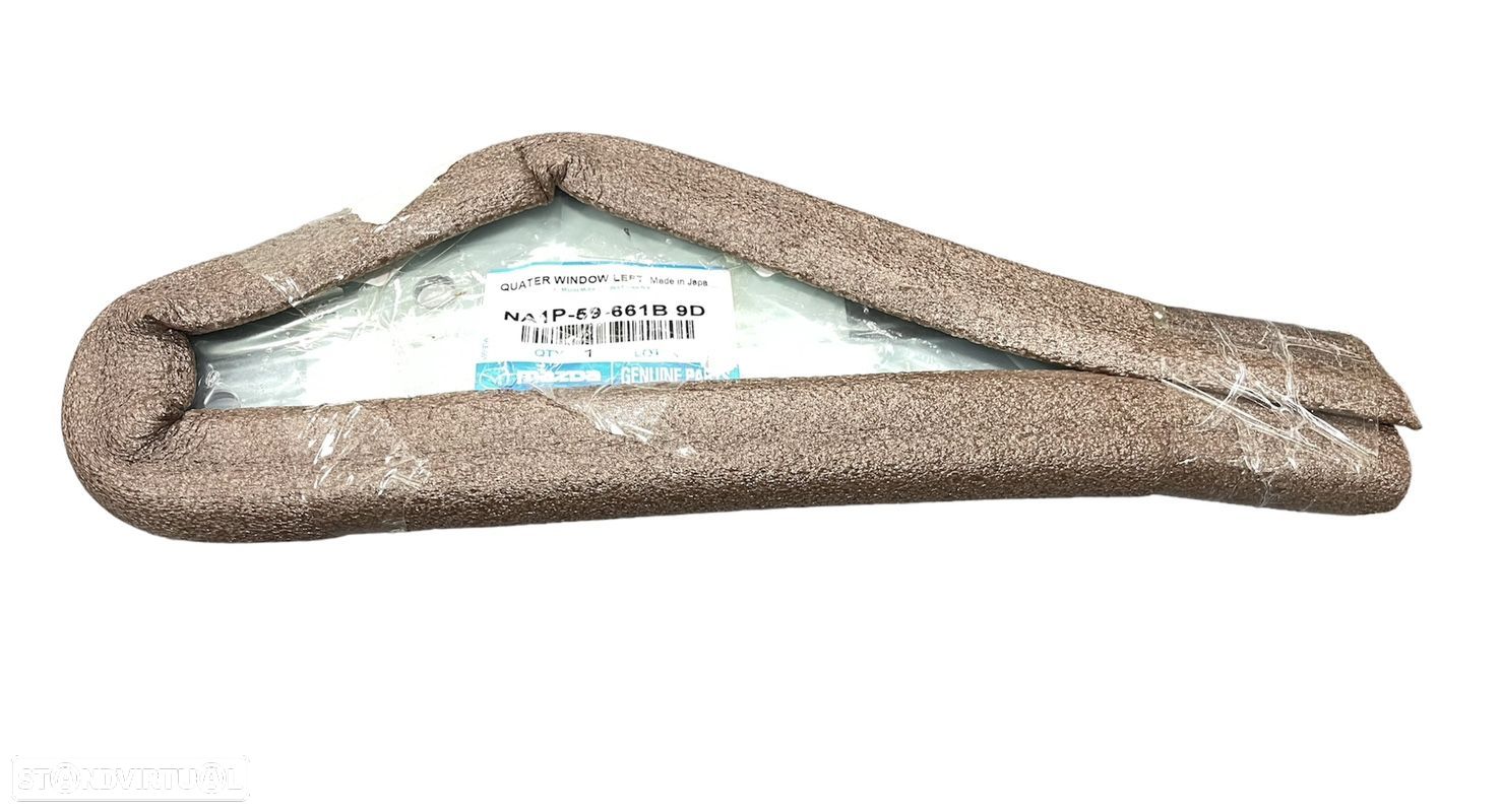 Vidro Ventilador porta Esq. Mazda MX-5 Miata 2019 a 2023 - 1